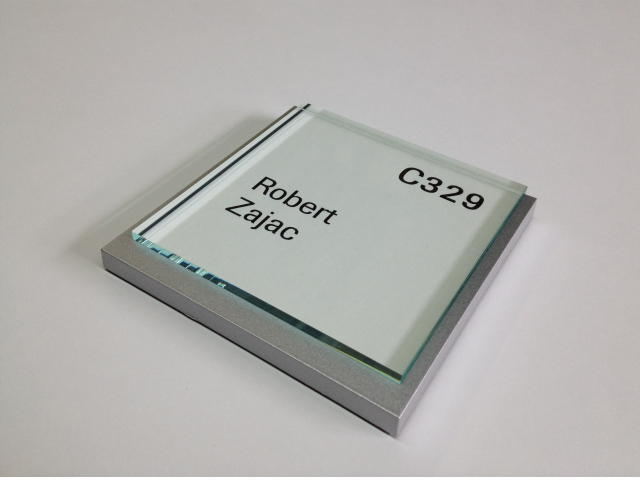 drsg 4x4 paper print out nameplate project sign architectural